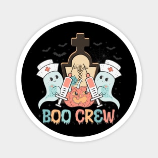 Groovy Boo Boo Crew Nurse halloween Magnet